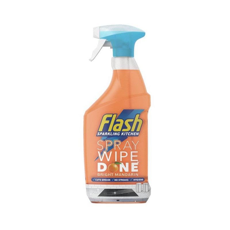 Flash Spray Wipe Done